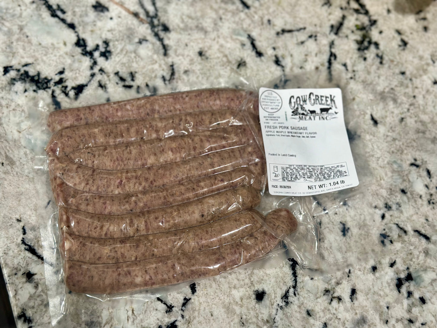 Apple Maple Breakfast Sausage